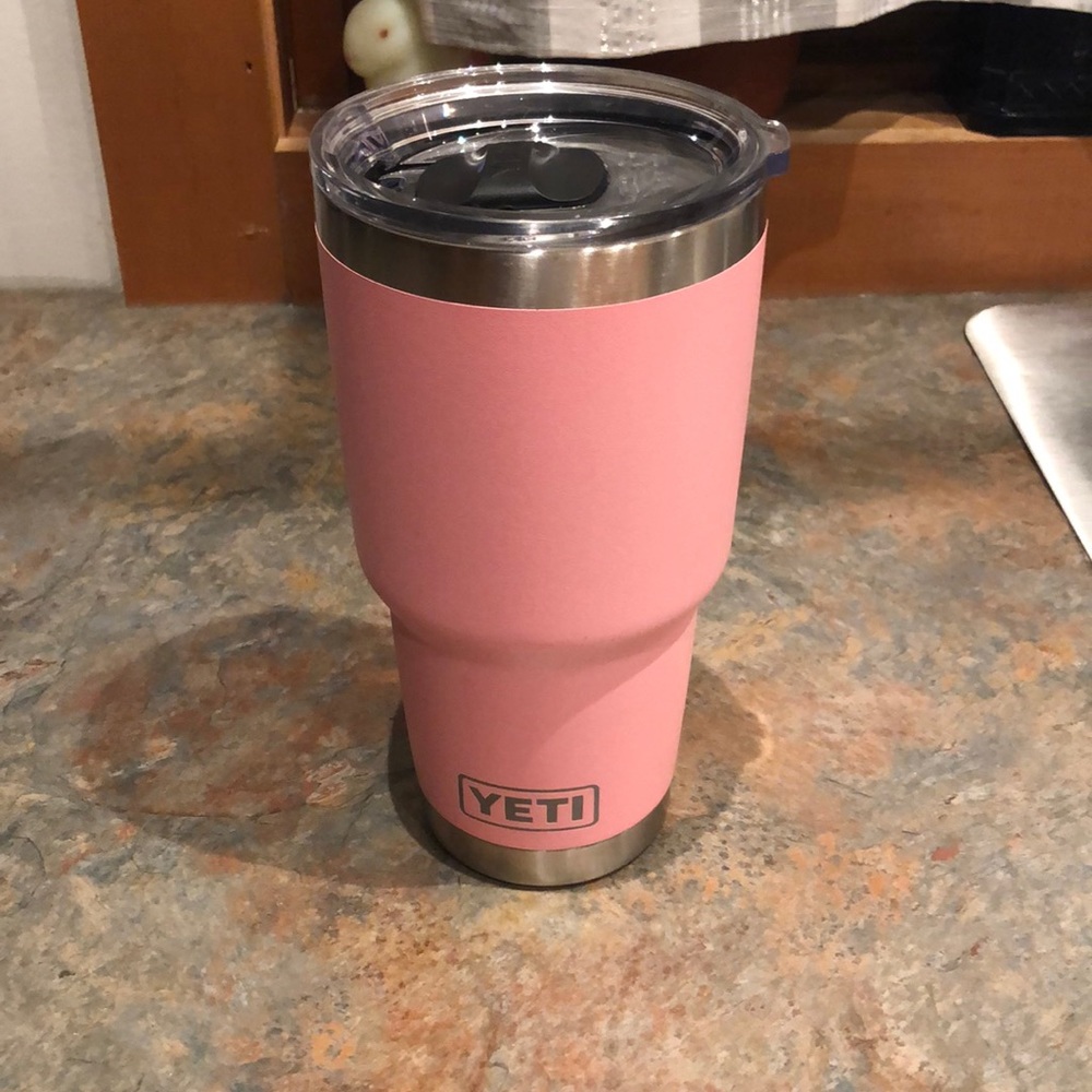 Pink Yeti Rambler Tumbler 30oz